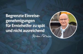 PM: Begrenzte Einreisegenehmigungen für Erntehelfer zu spät und nicht ausreichend